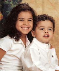 Kayleigh and Nathan Skolnik in November 2005